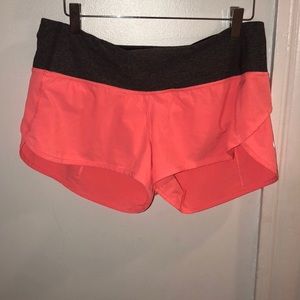 Lululemon speed shorts